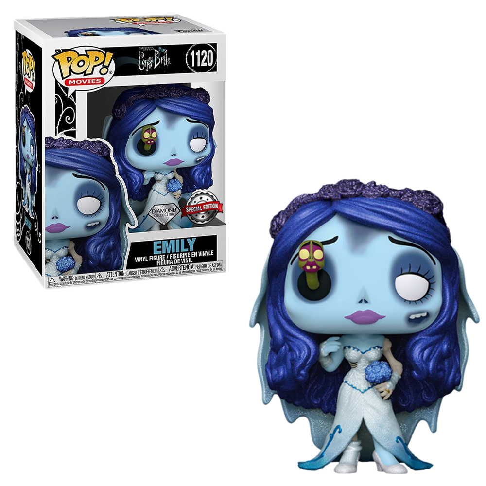 Funko POP! Corpse Bride - Emily (Diamond Collection) Vinyl Figure #1120 Special Edition Exclusive [READ DESCRIPTION] (ONLINE ORDER ONLY)