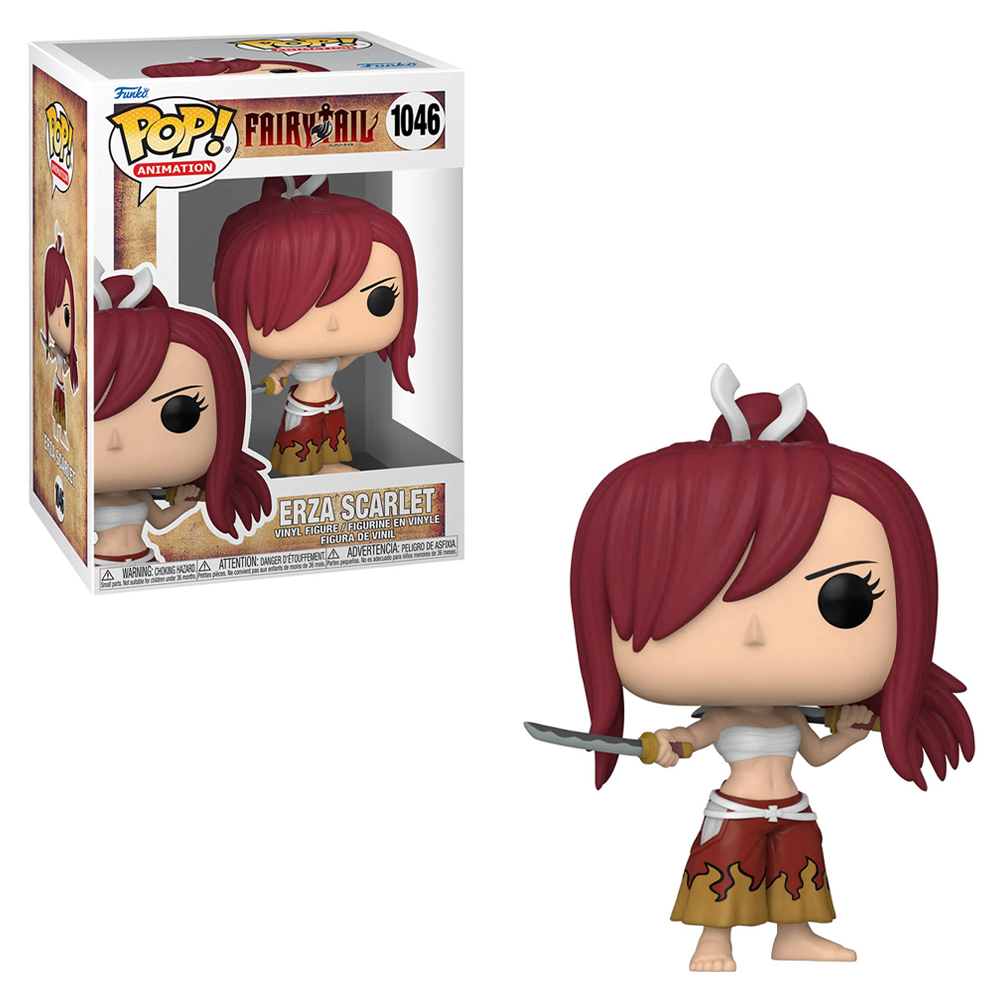 Funko POP! Fairy Tail - Erza Scarlet Vinyl Figure #1046 (ONLINE ORDER ONLY)