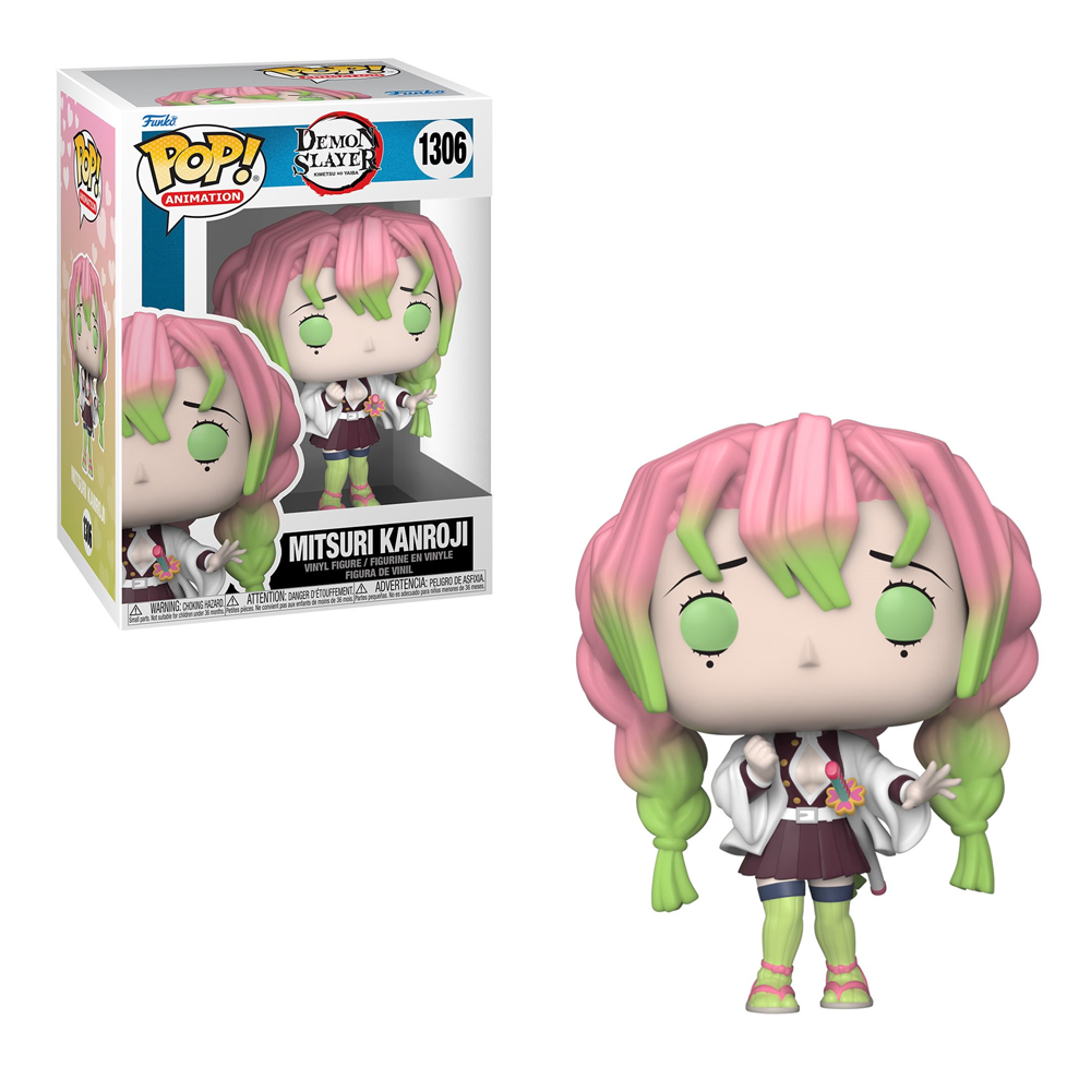 [PRE-ORDER] Funko POP! Demon Slayer: Kimetsu no Yaiba - Mitsuri Kanroji Vinyl Figure #1306 (ONLINE ORDER ONLY)