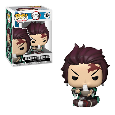 [PRE-ORDER] Funko POP! Demon Slayer: Kimetsu no Yaiba - Tanjiro with Noodles Vinyl Figure #1304 (ONLINE ORDER ONLY)