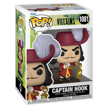 [PRE-ORDER] Funko POP! Disney: Villains - Captain Hook Vinyl Figure #1081 (ONLINE ORDER ONLY)