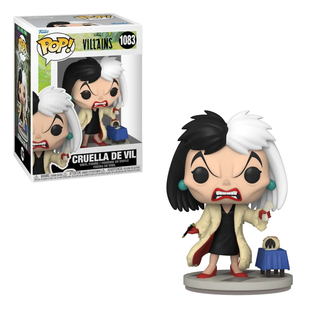 [PRE-ORDER] Funko POP! Disney: Villains - Cruella de Vil Vinyl Figure #1083 (ONLINE ORDER ONLY)