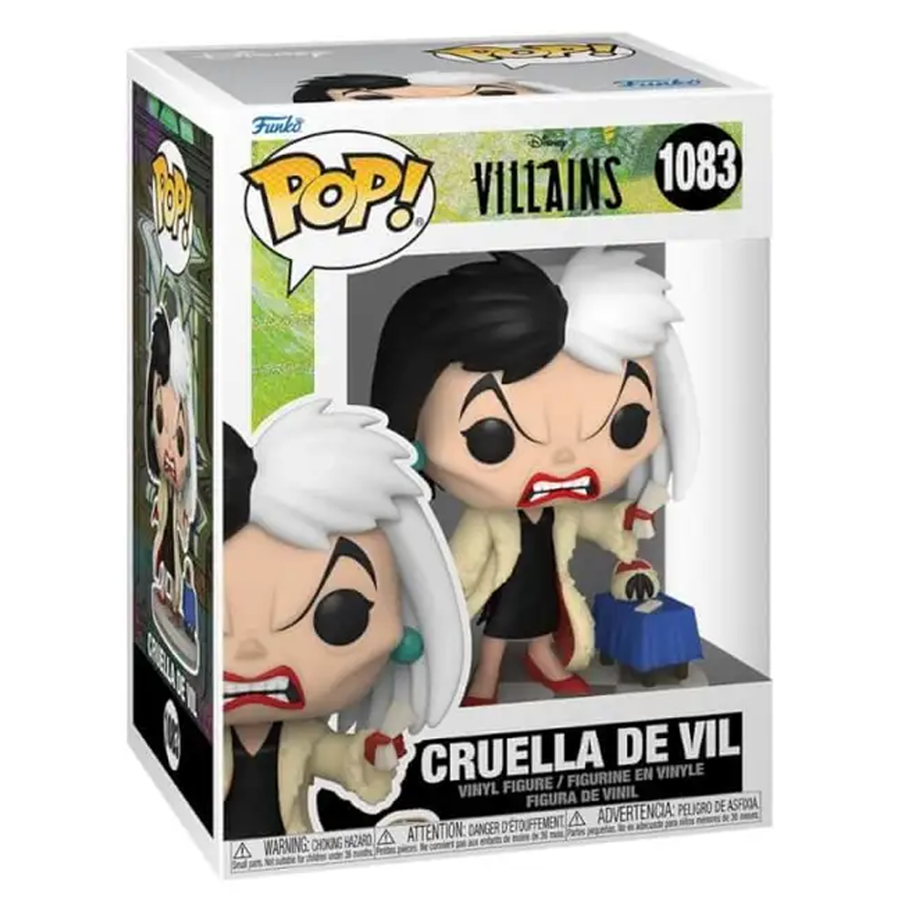 [PRE-ORDER] Funko POP! Disney: Villains - Cruella de Vil Vinyl Figure #1083 (ONLINE ORDER ONLY)