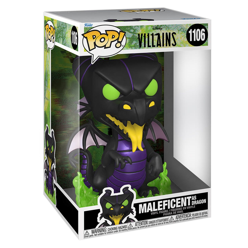 [PRE-ORDER] Funko POP! Disney: Villains - 10-Inch Maleficent Dragon Vinyl Figure #1106 (ONLINE ORDER ONLY)