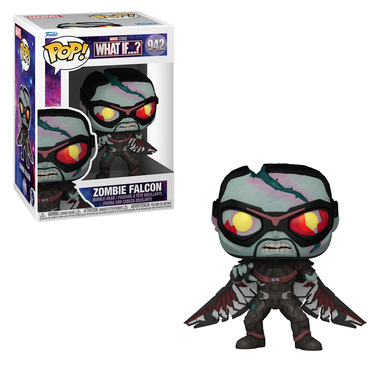 Funko POP! Marvel: What If - Zombie Falcon Vinyl Figure #942 (ONLINE ORDER ONLY)