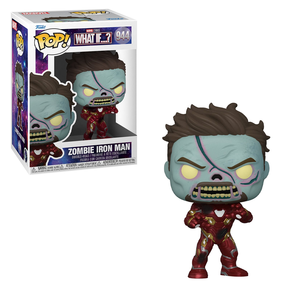 Funko POP! Marvel: What If - Zombie Iron Man Vinyl Figure #944 (ONLINE ORDER ONLY)