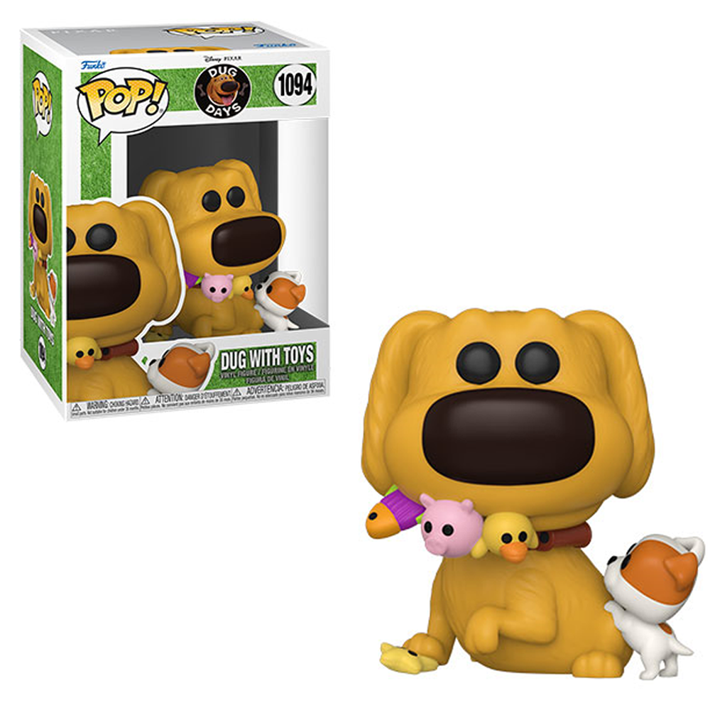 Funko POP! Disney Pixar Fest: Dug Days - Dug with Toys Vinyl Figure #1094 (ONLINE ORDER ONLY)