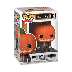 Funko POP! The Office - Dwight Schrute with Pumpkinhead  Vinyl Figure #1171 (ONLINE ORDER ONLY)