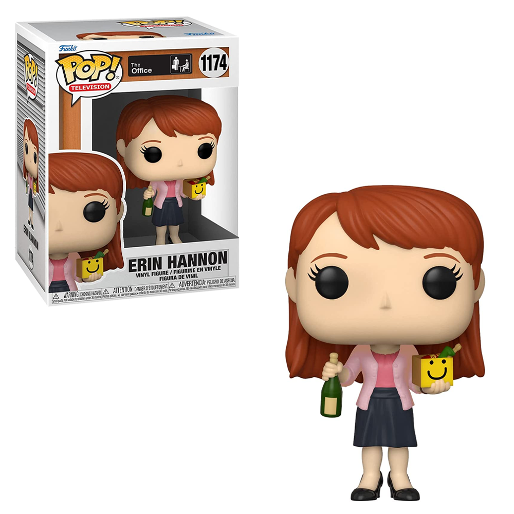 [PRE-ORDER] Funko POP! The Office - Erin with Happy Box and Champagne Vinyl Figure #1174 (ONLINE ORDER ONLY)