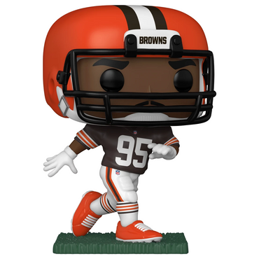 Funko POP! NFL: Browns - Myles Garrett (Home Uniform) Vinyl Figure #161 (ONLINE ORDER ONLY)
