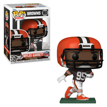 Funko POP! NFL: Browns - Myles Garrett (Home Uniform) Vinyl Figure #161 (ONLINE ORDER ONLY)