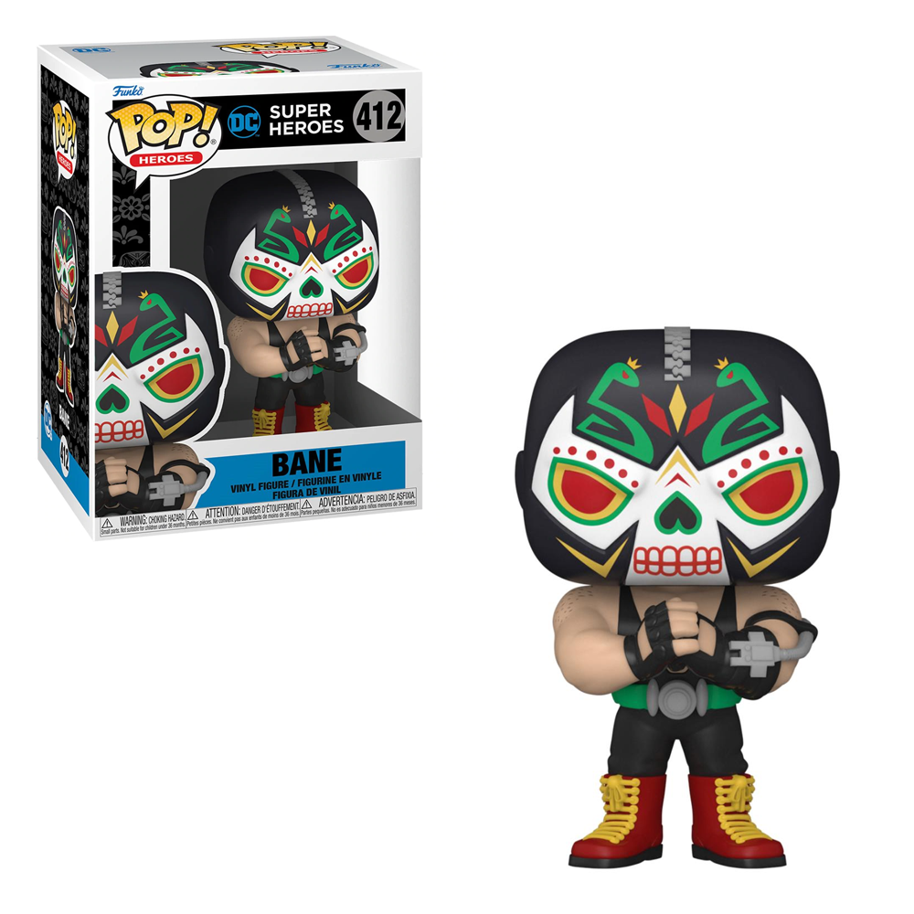 Funko POP! DC Super Heroes: Dia De Los - Bane Vinyl Figure #412 (ONLINE ORDER ONLY)