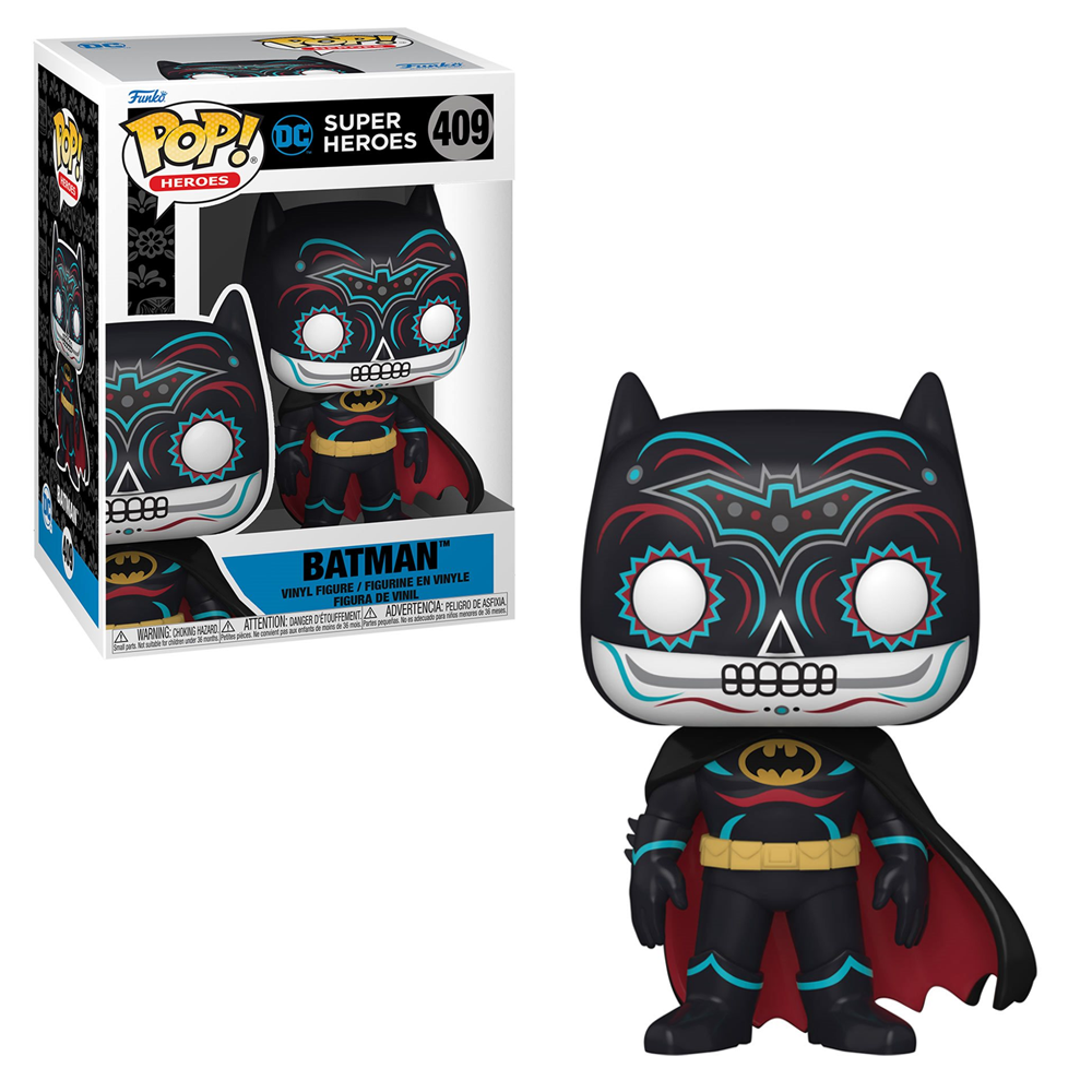 Funko POP! DC Super Heroes: Dia De Los - Batman Vinyl Figure #409 (ONLINE ORDER ONLY)