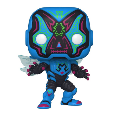 Funko POP! DC Super Heroes: Dia De Los - Blue Beetle Vinyl Figure #410 (ONLINE ORDER ONLY)
