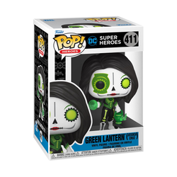 Funko POP! DC Super Heroes: Dia De Los - Green Lantern (Jessica Cruz) Vinyl Figure #411 (ONLINE ORDER ONLY)