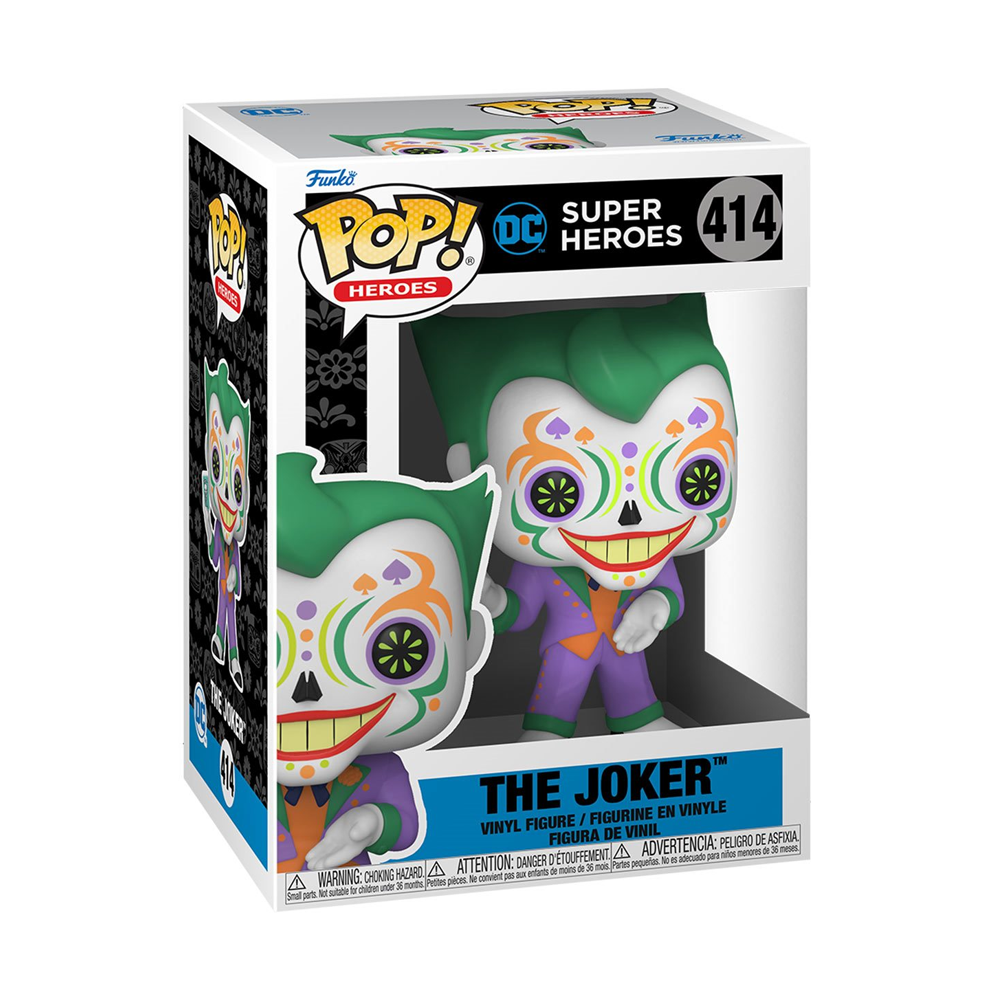 Funko POP! DC Super Heroes: Dia De Los - The Joker Vinyl Figure #414 (ONLINE ORDER ONLY)