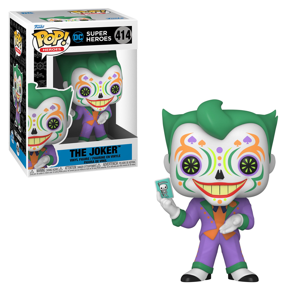 Funko POP! DC Super Heroes: Dia De Los - The Joker Vinyl Figure #414 (ONLINE ORDER ONLY)