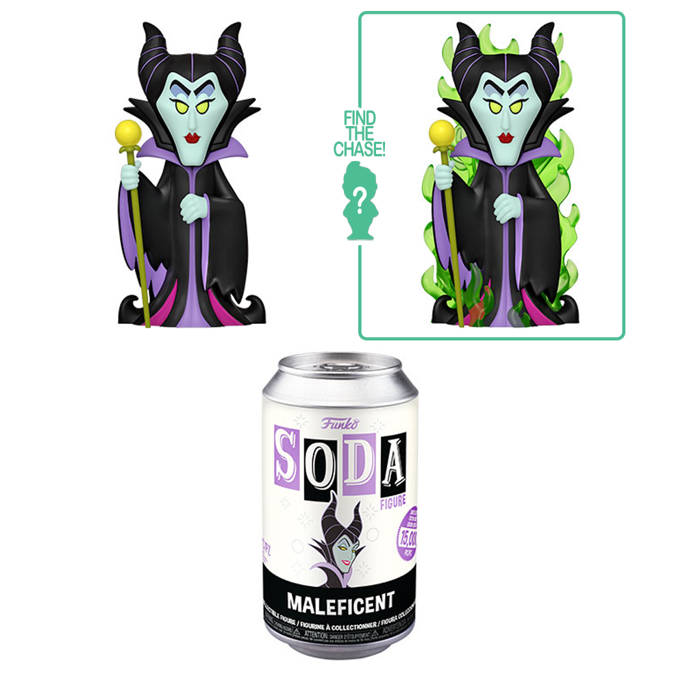 [PRE-ORDER] Funko Vinyl SODA: Disney - Maleficent Vinyl Figure (ONLINE ORDER ONLY)