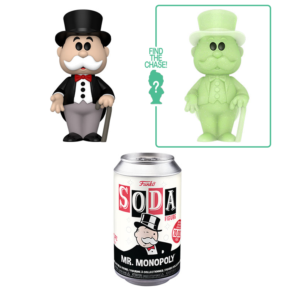 [PRE-ORDER] Funko Vinyl SODA: Monopoly - Mr. Monopoly Vinyl Figure (ONLINE ORDER ONLY)