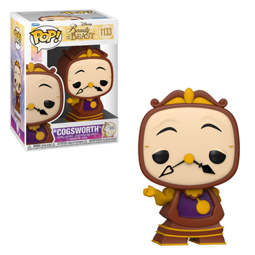 [PRE-ORDER] Funko POP! Beauty and the Beast - Cogsworth Vinyl Figure #1133 (ONLINE ORDER ONLY)