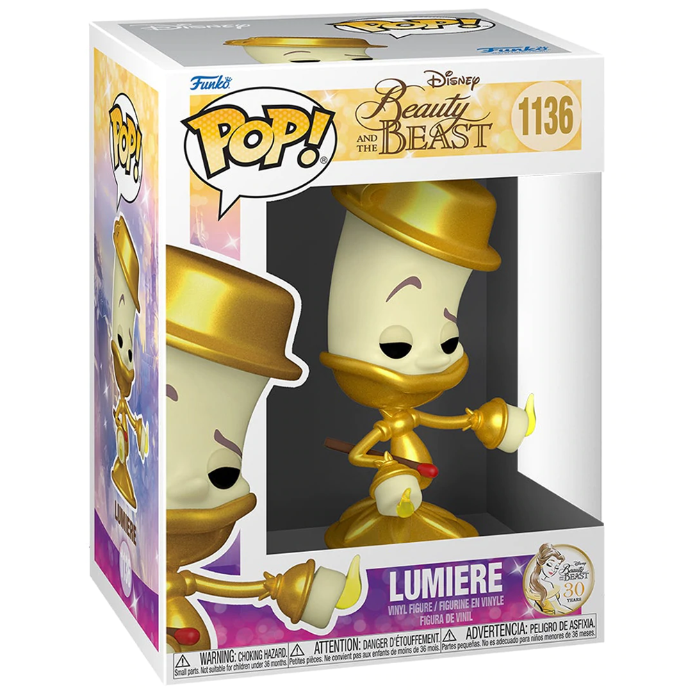 [PRE-ORDER] Funko POP! Beauty and the Beast - Lumiere Vinyl Figure #1136 (ONLINE ORDER ONLY)