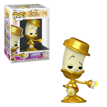 [PRE-ORDER] Funko POP! Beauty and the Beast - Lumiere Vinyl Figure #1136 (ONLINE ORDER ONLY)