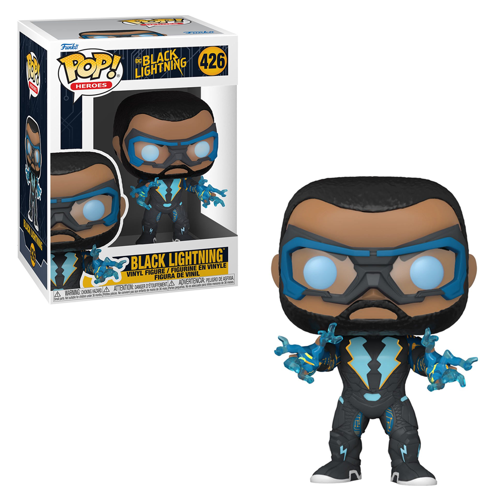 Funko POP! Black Lightning - Black Lightning Vinyl Figure #426 (ONLINE ORDER ONLY)