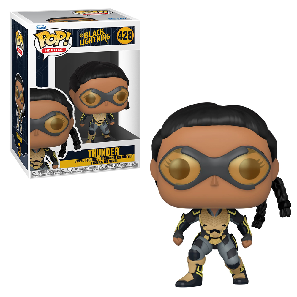 Funko POP! Black Lightning - Thunder Vinyl Figure #428 (ONLINE ORDER ONLY)