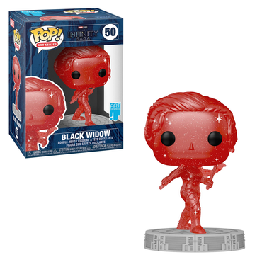 Funko POP! Marvel: Infinity Saga - Black Widow with Case (Artist's Series) Vinyl Figure #50 (ONLINE ORDER ONLY)