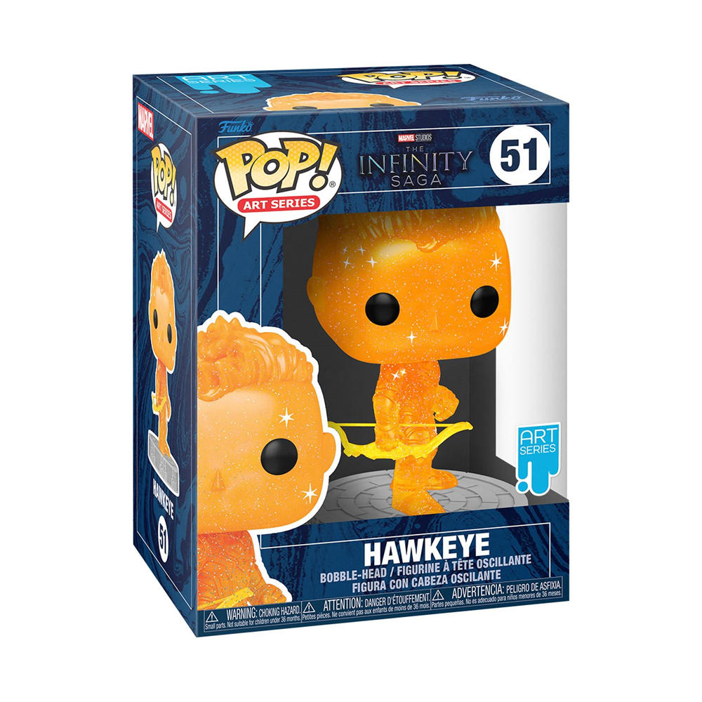Funko POP! Marvel: Infinity Saga - Hawkeye with Case (Artist's Series) Vinyl Figure #51 (ONLINE ORDER ONLY)