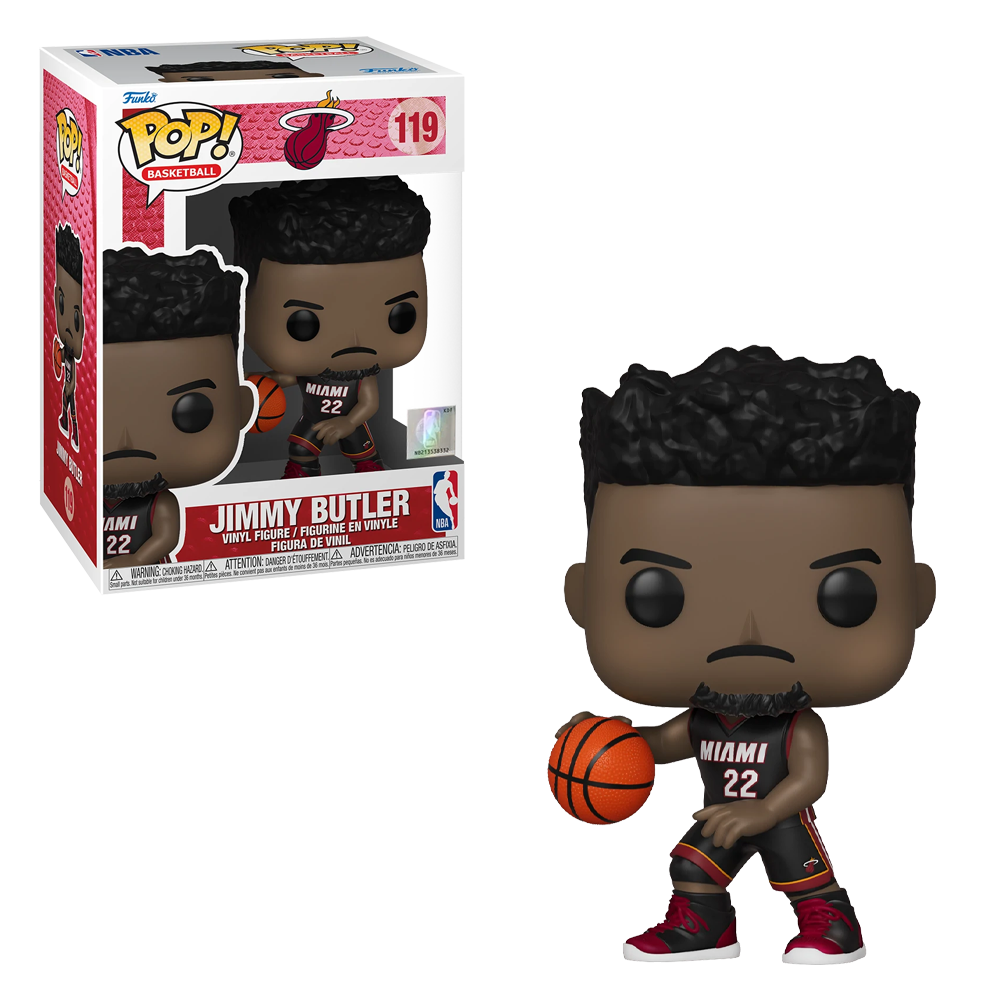 Funko POP! NBA: Heat - Jimmy Butler (Black Jersey) Vinyl Figure #119 (ONLINE ORDER ONLY)