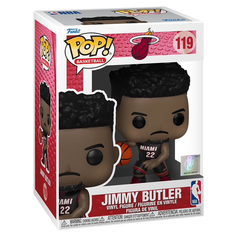 Funko POP! NBA: Heat - Jimmy Butler (Black Jersey) Vinyl Figure #119 (ONLINE ORDER ONLY)