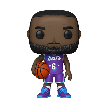 [PRE-ORDER] Funko POP! NBA: Lakers - LeBron James (City Edition 2021) Vinyl Figure #127 (ONLINE ORDER ONLY)