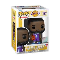 [PRE-ORDER] Funko POP! NBA: Lakers - LeBron James (City Edition 2021) Vinyl Figure #127 (ONLINE ORDER ONLY)