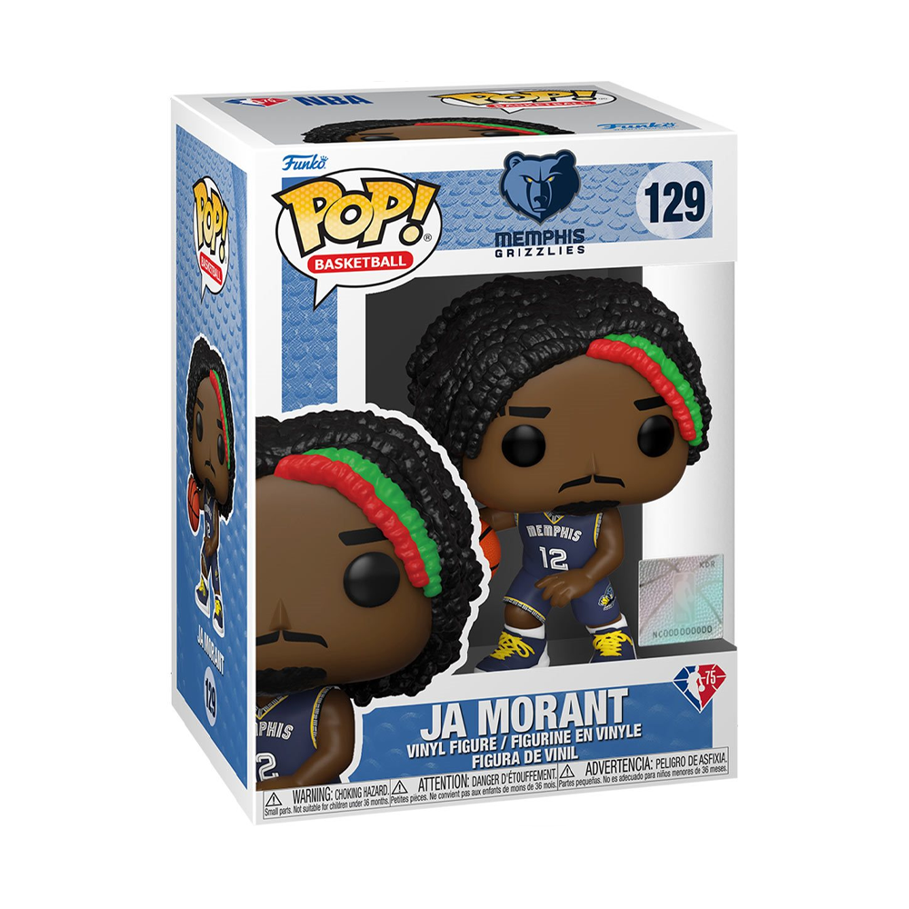[PRE-ORDER] Funko POP! NBA: Grizzlies - Ja Morant (City Edition 2021) Vinyl Figure #129 (ONLINE ORDER ONLY)