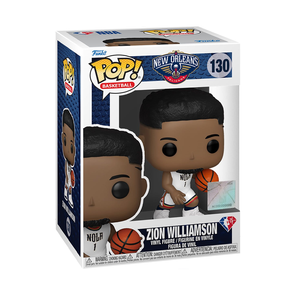 [PRE-ORDER] Funko POP! NBA: Pelicans - Zion Williamson (City Edition 2021) Vinyl Figure #130 (ONLINE ORDER ONLY)