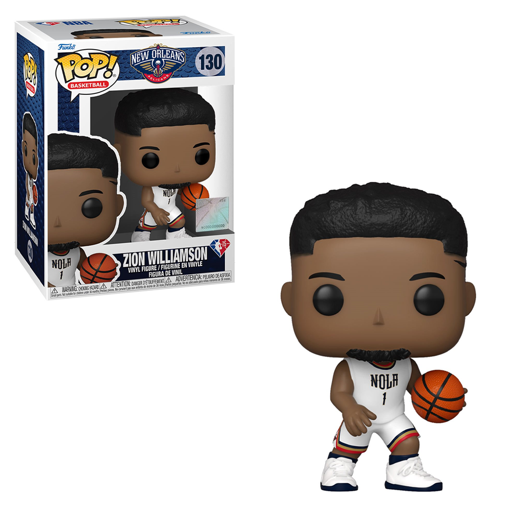 [PRE-ORDER] Funko POP! NBA: Pelicans - Zion Williamson (City Edition 2021) Vinyl Figure #130 (ONLINE ORDER ONLY)
