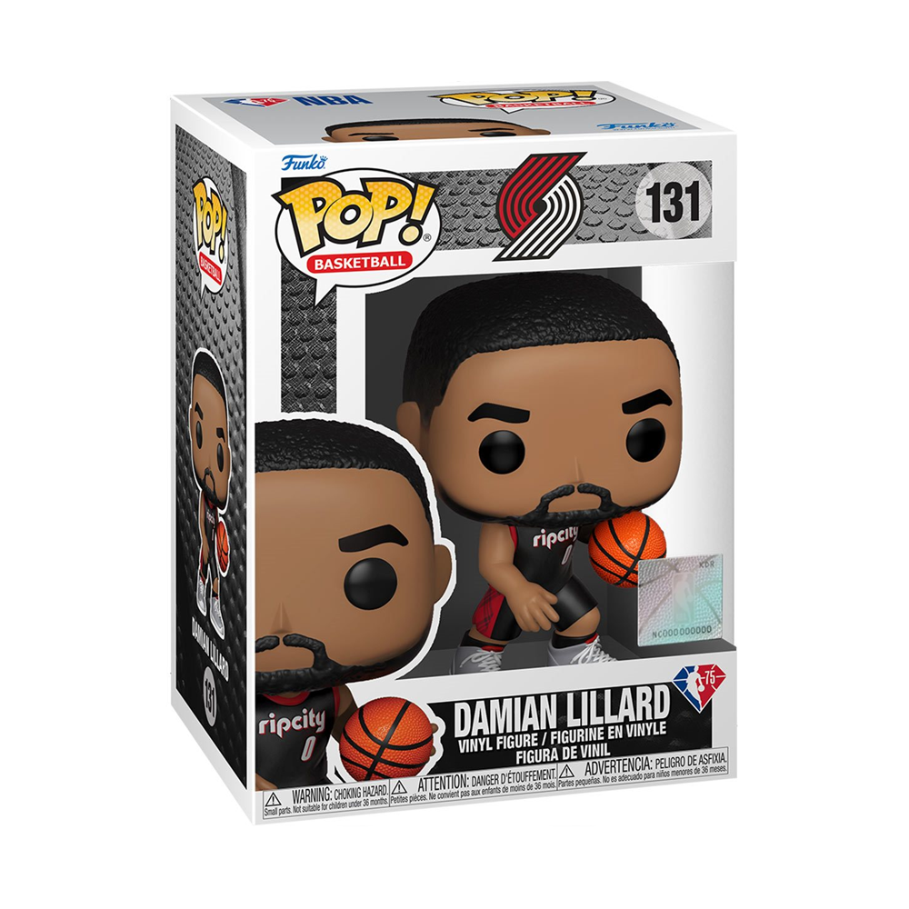 [PRE-ORDER] Funko POP! NBA: Blazers - Damian Lillard (City Edition 2021) Vinyl Figure #131 (ONLINE ORDER ONLY)
