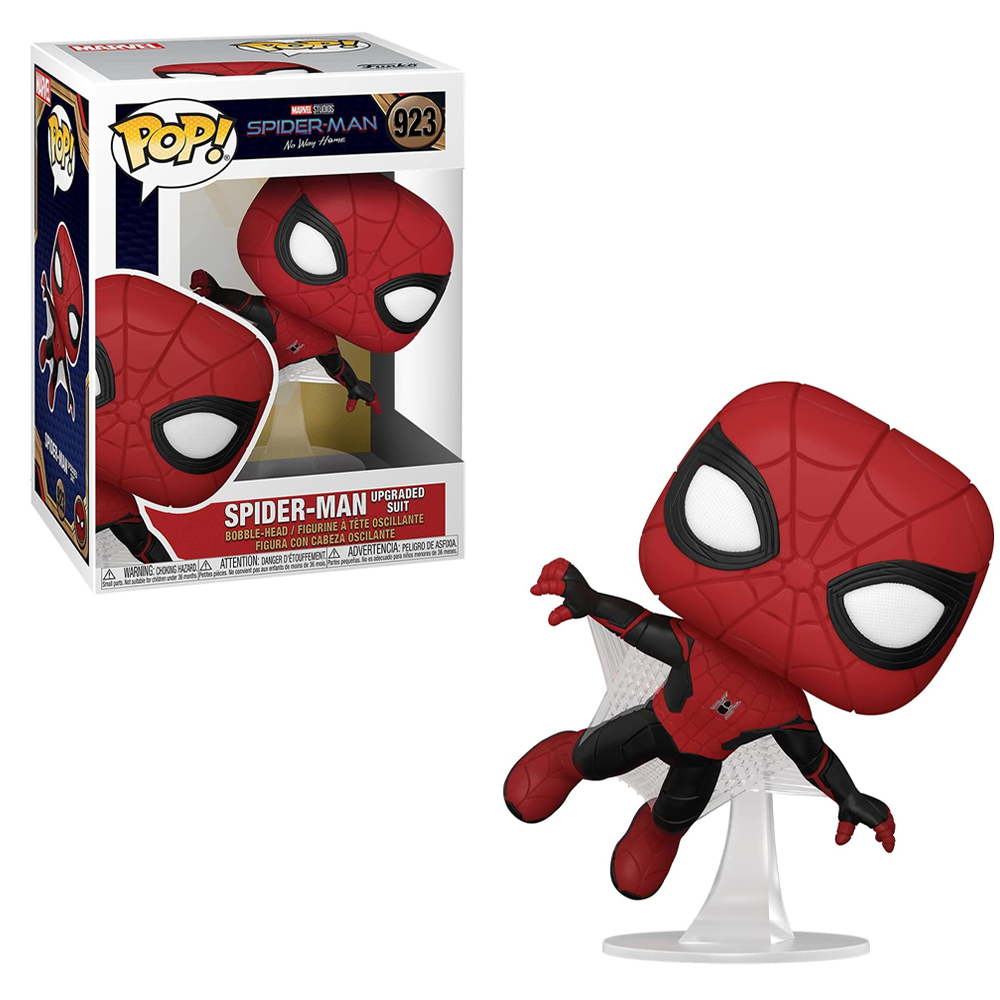 Funko POP! Marvel: Spider-Man No Way Home - Spider-Man Upgraded Suit Vinyl Figure #923 (ONLINE ORDER ONLY)