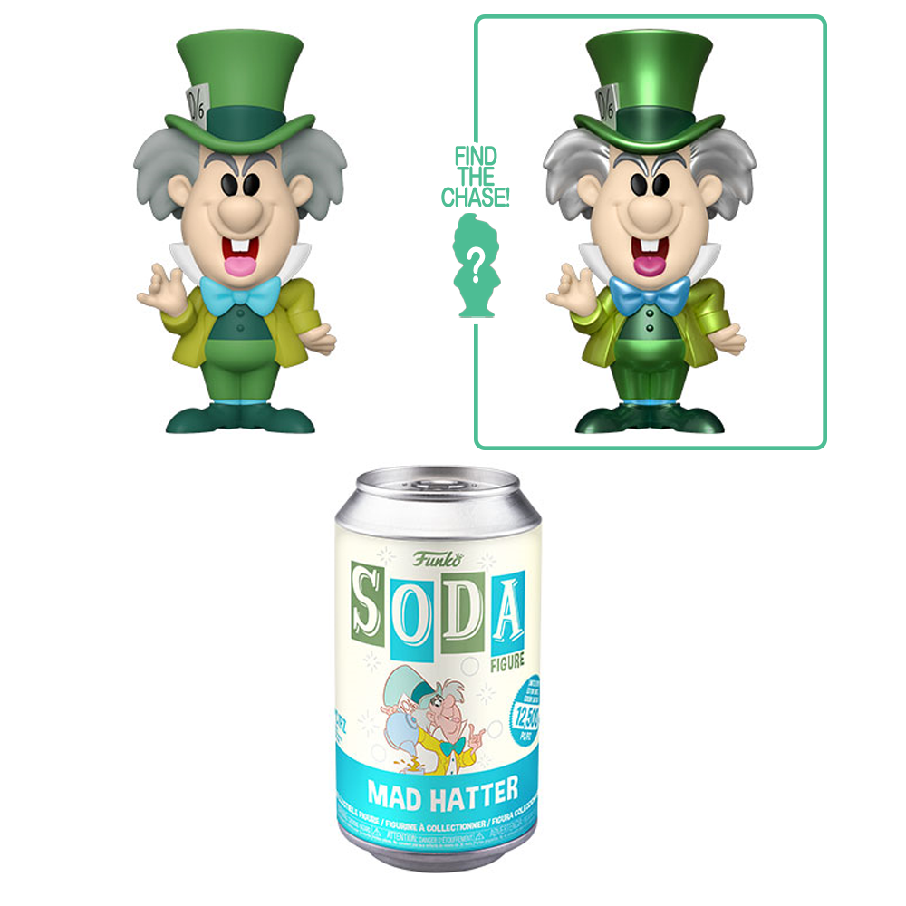 [PRE-ORDER] Funko Vinyl SODA: Alice in Wonderland - Mad Hatter Vinyl Figure (ONLINE ORDER ONLY)