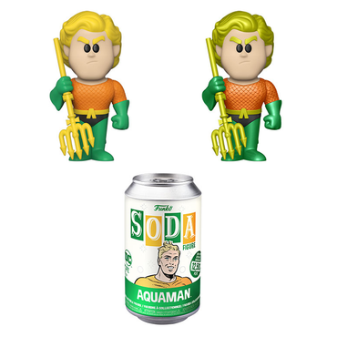 [PRE-ORDER] Funko Vinyl SODA: DC - Aquaman Vinyl Figure (ONLINE ORDER ONLY)