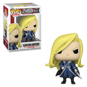 [PRE-ORDER] Funko POP! Fullmetal Alchemist: Brotherhood - Oliver Milla Armstrong with Sword Vinyl Figure #1178 (ONLINE ORDER ONLY)