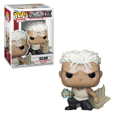[PRE-ORDER] Funko POP! Fullmetal Alchemist: Brotherhood - Scar Vinyl Figure #1179 (ONLINE ORDER ONLY)