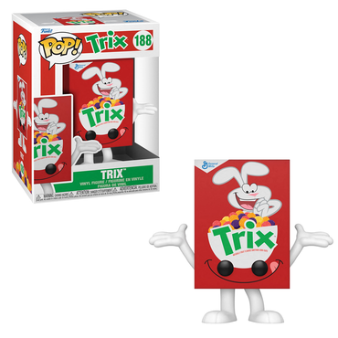[PRE-ORDER] Funko POP! Ad Icons: General Mills - Trix Cereal Box Vinyl Figure #188 (ONLINE ORDER ONLY)