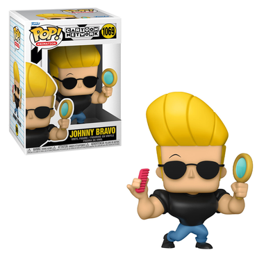 Funko POP! Johnny Bravo - Johnny Bravo with Mirror and Comb Vinyl Figure #1069 (ONLINE ORDER ONLY)