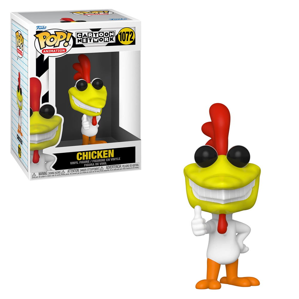 Funko POP! Cow and Chicken - Chicken Vinyl Figure #1072 (ONLINE ORDER ONLY)