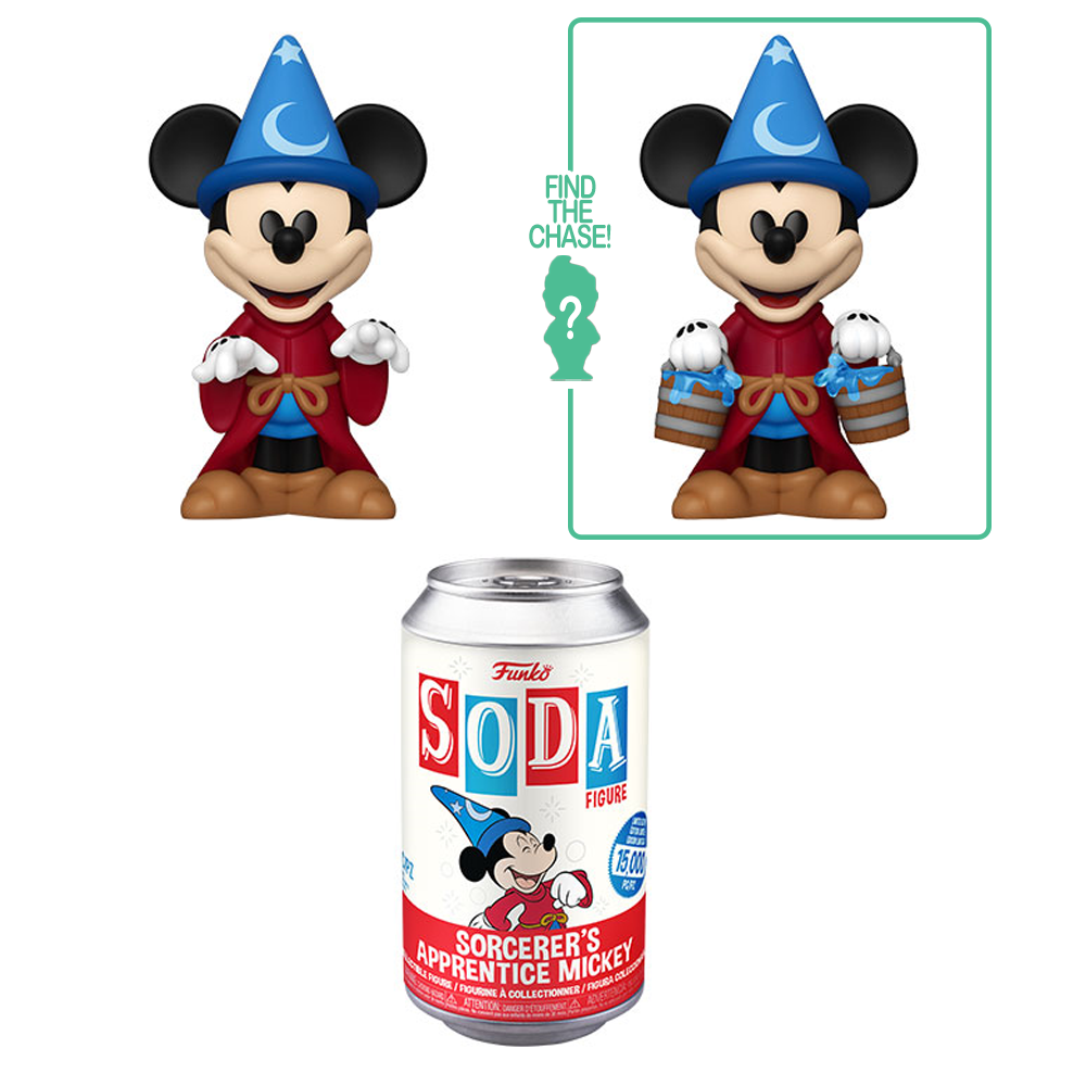 [PRE-ORDER] Funko Vinyl SODA: Disney: Fantasia - Sorcerer Mickey Vinyl Figure (ONLINE ORDER ONLY)