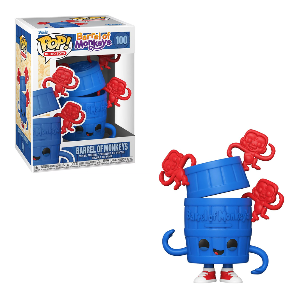 Funko POP! Ad Icons - Barrel of Monkeys Vinyl Figure #100 (ONLINE ORDER ONLY)