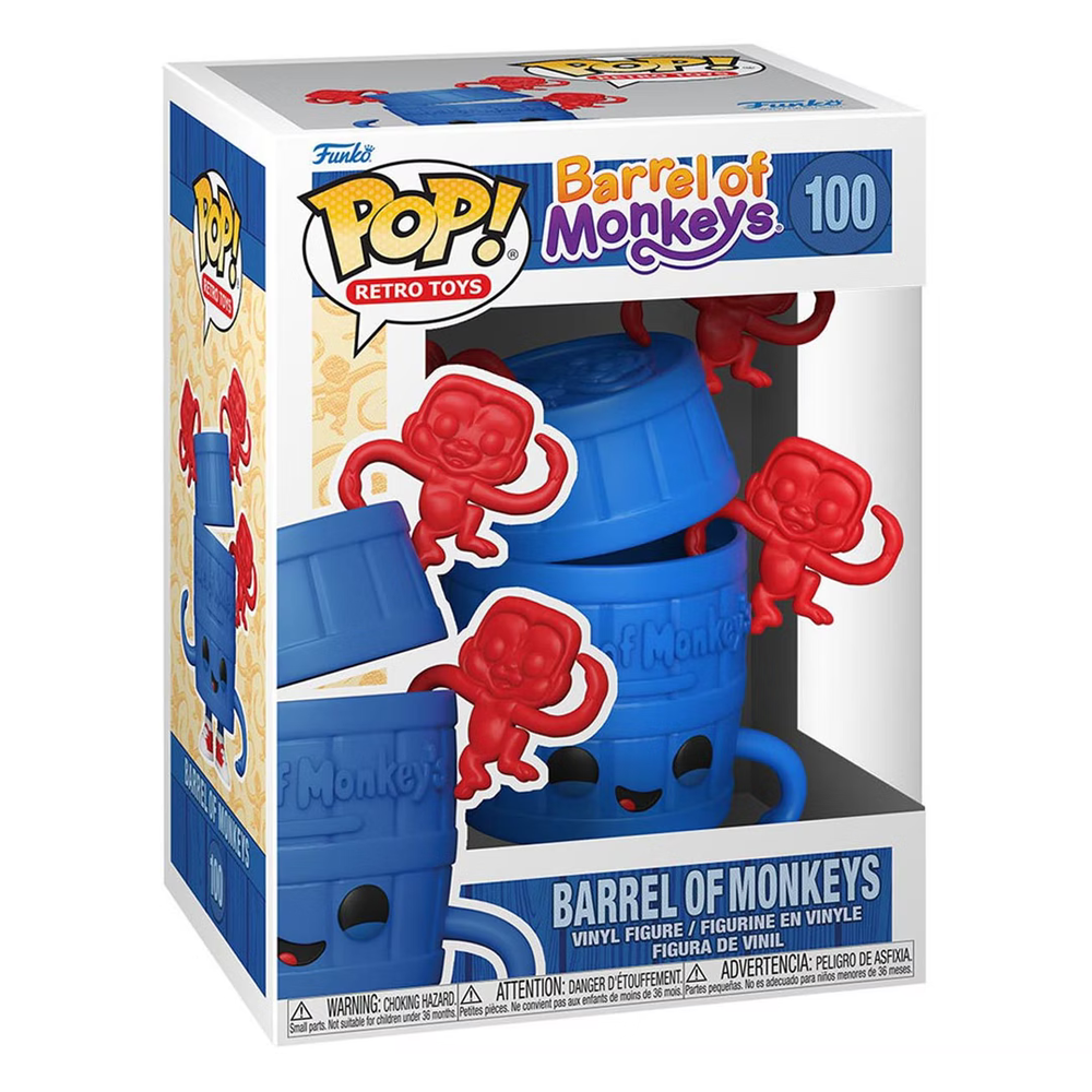 Funko POP! Ad Icons - Barrel of Monkeys Vinyl Figure #100 (ONLINE ORDER ONLY)