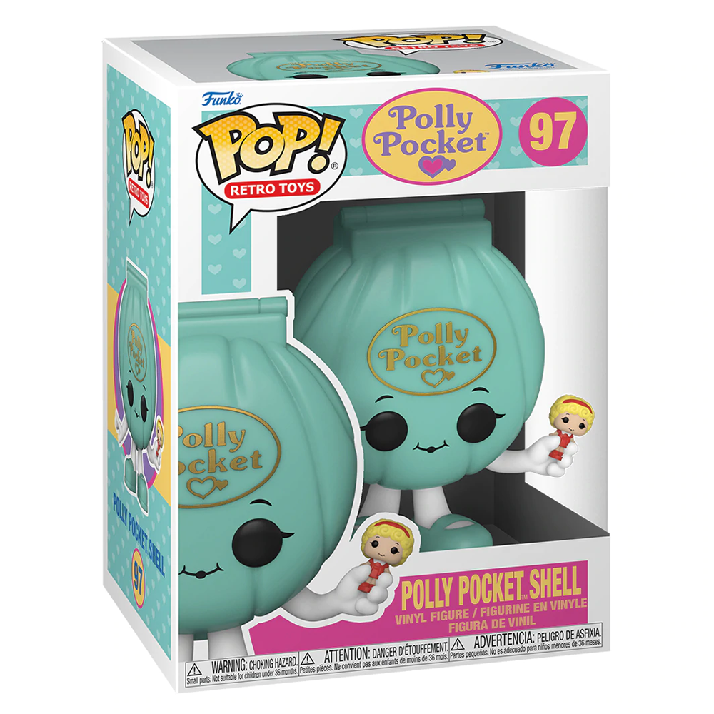 Funko POP! Polly Pocket - Polly Pocket Shell Vinyl Figure #97 (ONLINE ORDER ONLY)